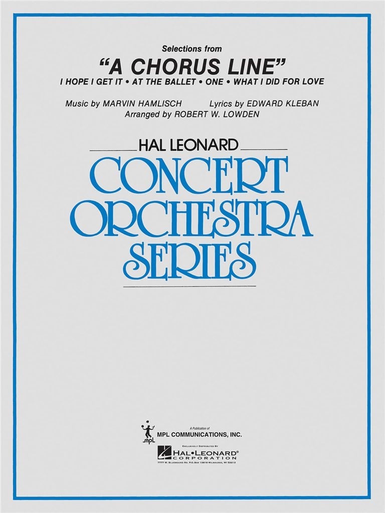 Selections from A Chorus Line